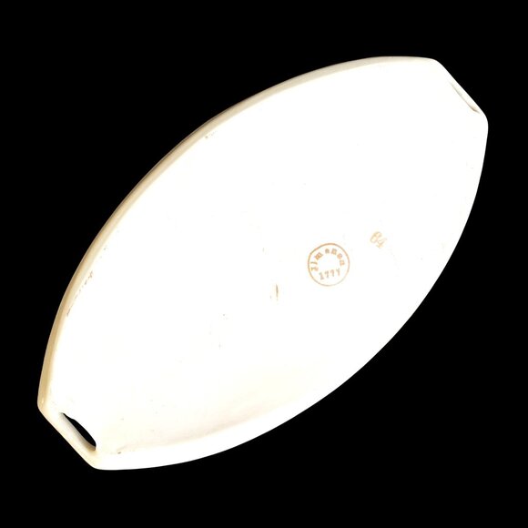 Antique Edwardian German Ilmenau Porcelain Vanity Tray Jlmenau Woman in Hat 7" - Picture 5 of 9